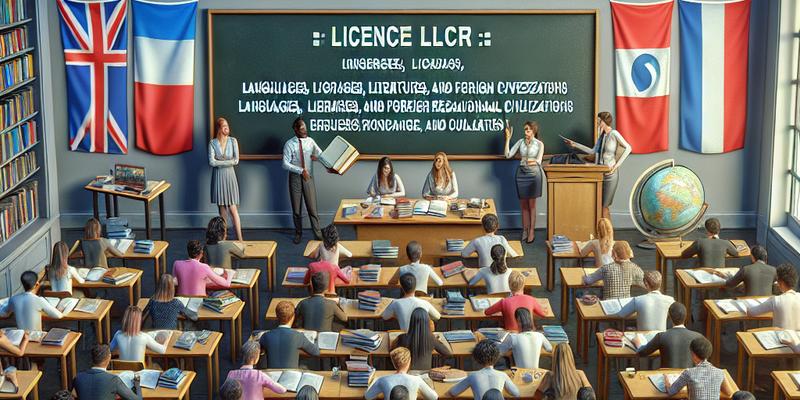 Licence LLCER : Définition et Objectifs