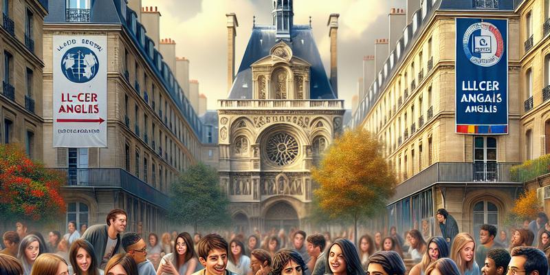 Licences LLCER Anglais à Paris : Où S'inscrire?
