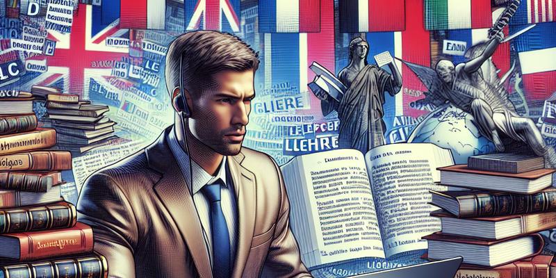 Traduction et Interprétation : Défis Linguistiques en Licence LLCER Traduction et Interprétation : Défis Linguistiques en Licence LLCER